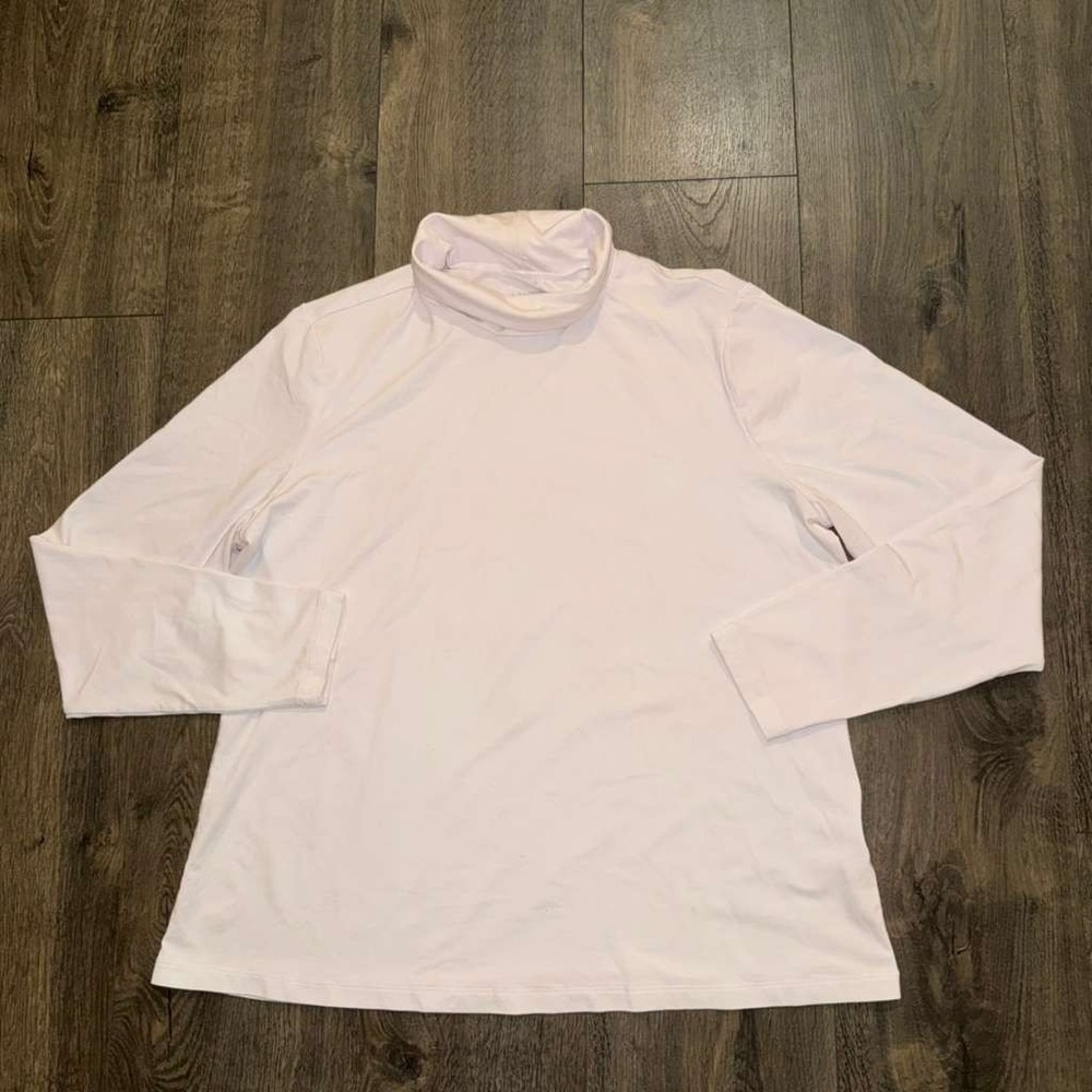 Lands' End Women's Size XL/P Turtle Neck‎ Top Long Sleeve Comfort Lightweight